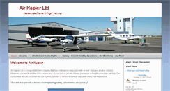Desktop Screenshot of airnapier.co.nz